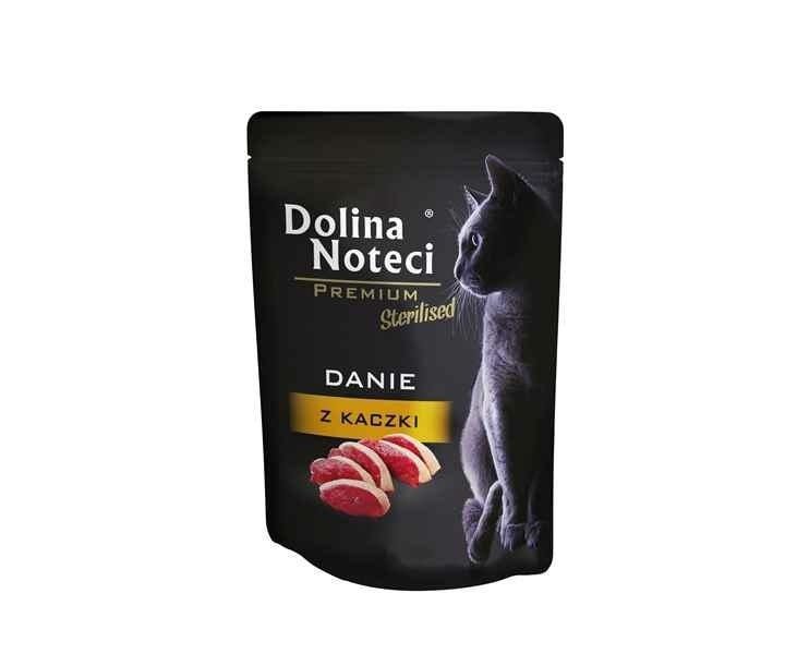 Dolina Noteci Premium Sterilised Danie z Kaczki 85g Mokra karma dla kotów sterylizowanych
