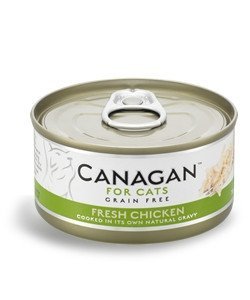 Canagan fresh Chicken 75g puszka Świeży Kurczak  mokra karma dla Kotów