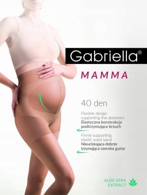 Rajstopy ciążowe Mamma 40 den Neutro