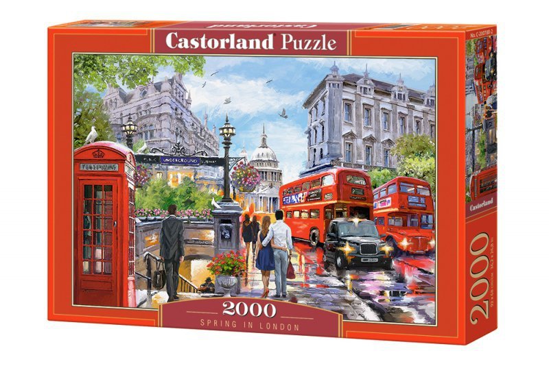 Puzzle 2000 Wiosna w Londynie C-200788-2