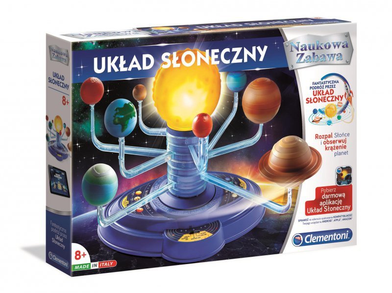 Układ słoneczny model elektroniczny 50107