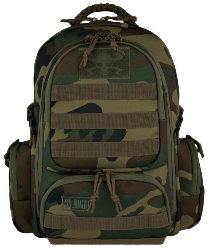 Plecak 4-komorowy BP36 MILITARY WOODLAND COMO