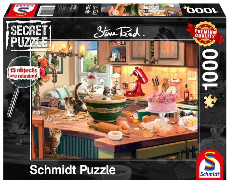 Puzzle 1000 PQ Przy kuchennym stole S. Read 109975