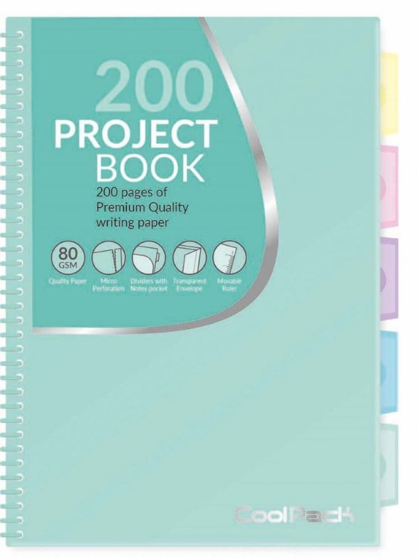 Kołobrulion A4 Coolpack Pastel - mięta