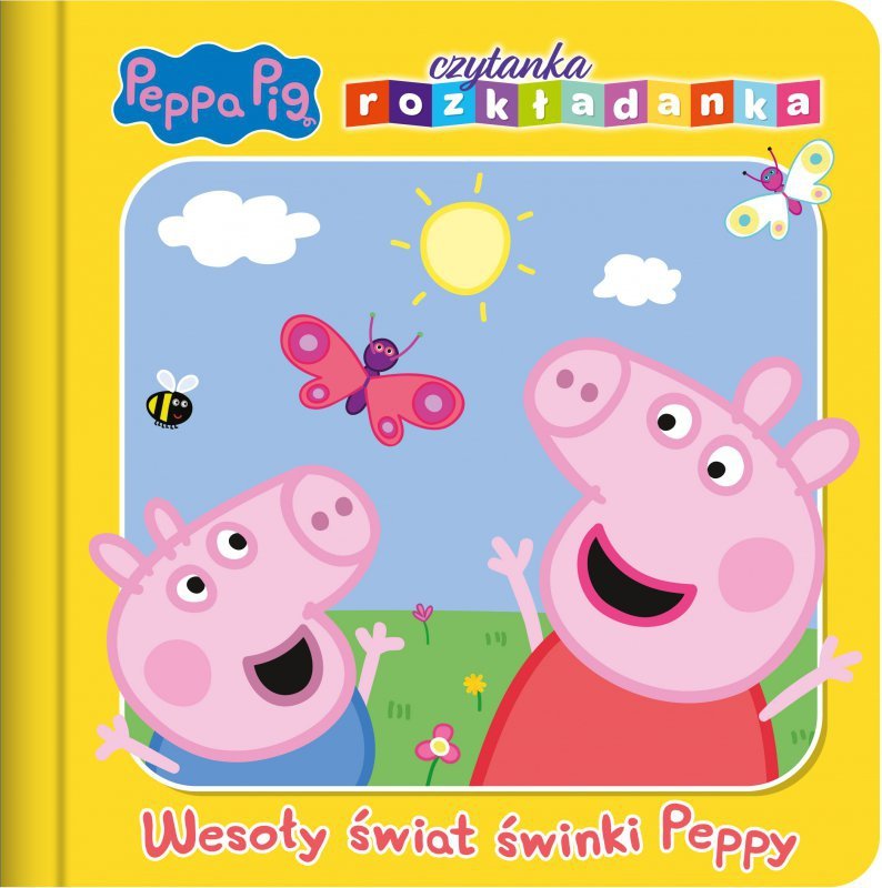 Wesoły świat świnki Peppy. Świnka Peppa. Czytanka rozkładanka