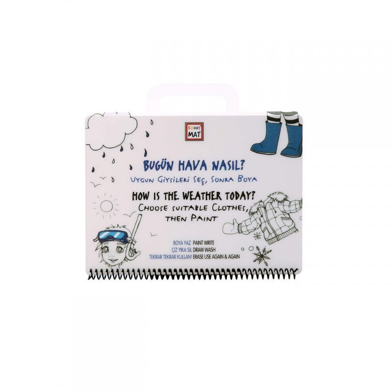 Książeczka do kolorowania Strigo Funny Mat Pogoda 16x21cm