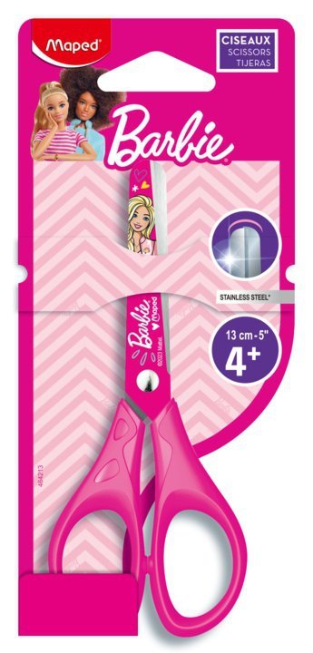Nożyczki szkolne Barbie 13 cm