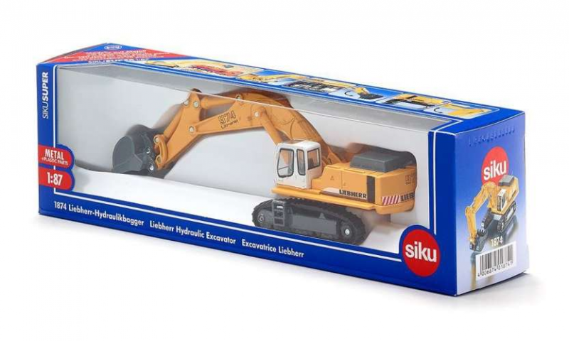 Koparka hudrauliczna na gąsienicach Siku Super S1874