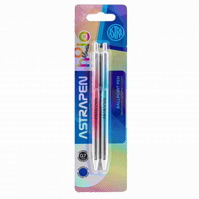 Długopis automatyczny Astrapen Holomania 0.5 mm 2 szt.blister