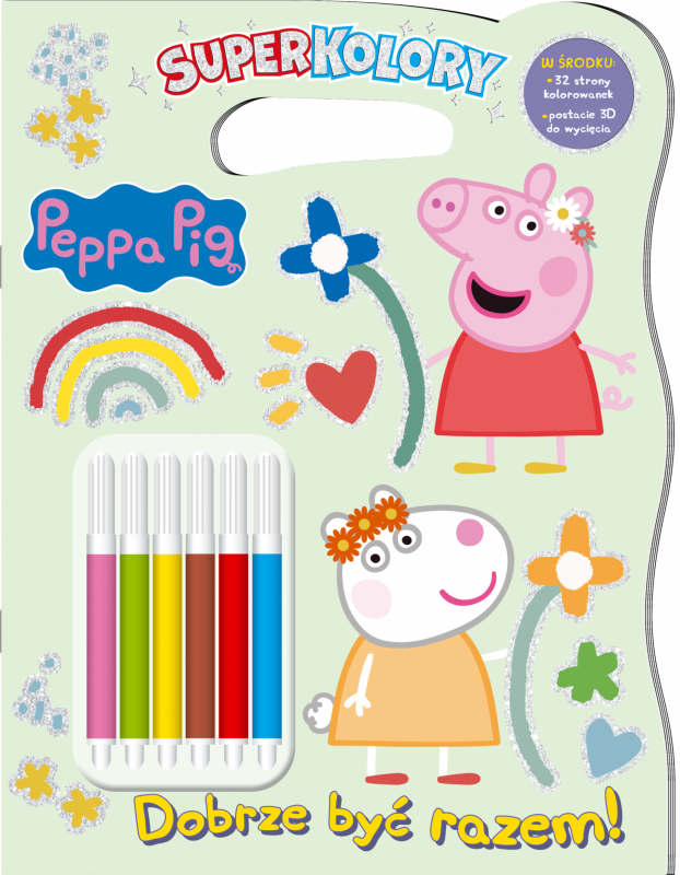 Dobrze być razem! Świnka Peppa. Superkolory