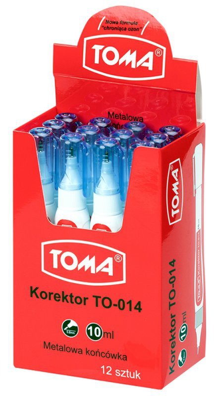 Paczka korektor w pisaku 10ml 12szt.