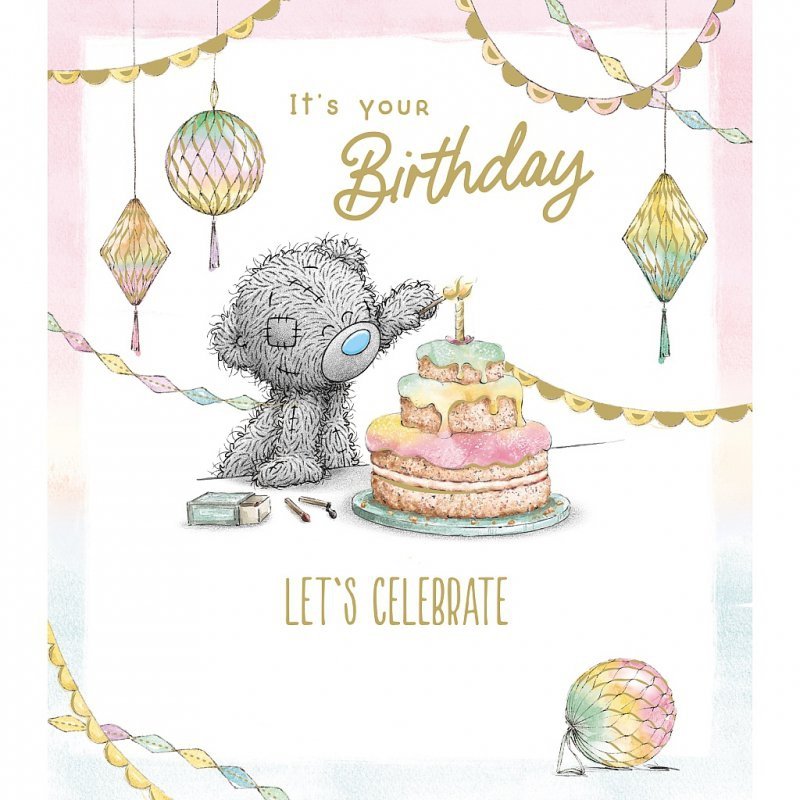 Kartka urodzinowa Let's Celebrate 152x127