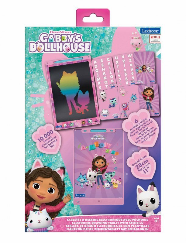 Tablet E-ink Gabby Dollhouse Lexibook CRT10GDH