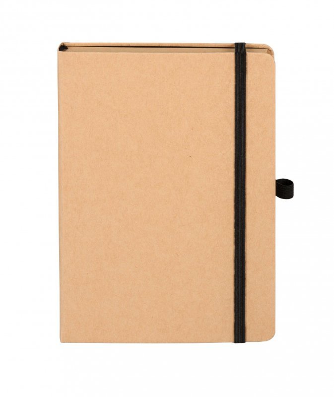 Notes Kraft A5 naturalny kropki
