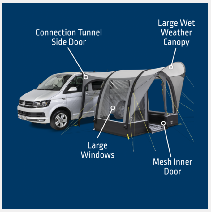 Kampa Sprint AIR Inflatable drive-away awning