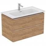 Ideal Standard Strada II Umywalka wisząca lub meblowa 84x46 cm z otworem na baterię, biała T300301