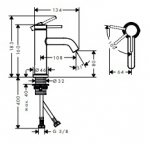 Hansgrohe Tecturis S Jednouchwytowe baterie umywalkowe Biały Matowy 73302700