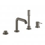 Grohe Essence Bateria nawannowa 4 otworowa brushed hard graphite 25251AL1
