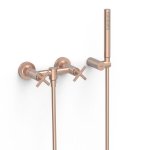 Tres MONTBLANC Bateria dwuuchwytowa ścienna prysznicowa 28316301OPM