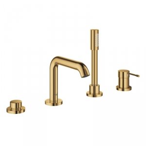 Grohe Essence Bateria nawannowa 4 otworowa cool sunrise 25251GL1
