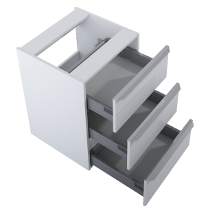 Elita KOMODA LOFTY 50 3S WHITE HG PDW 167030 WYSYŁKA 