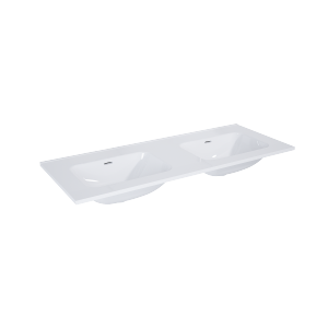 Elita UMYWALKA SKAPPA 120 DUO BEZ OTWORU CERAMICZNA WHITE 146034/RE041200068060