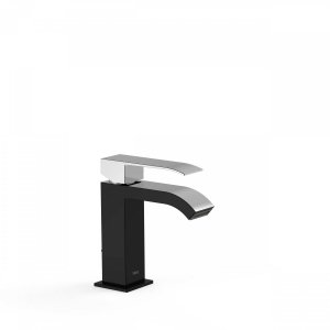 Tres Cuadro bateria umywalkowa chrom/czarny 00610101NE