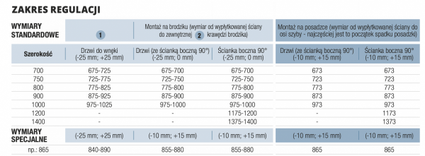 SanSwiss Top-Line drzwi jednoczęściowe 100cm profil połysk szkło Satyna TOPP10005049
