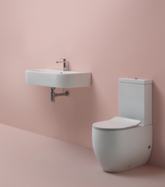 Kerasan 315101 FLO umywalka 90X42 SOSP/APP bianco TUTTA wanna
