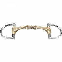 Wędzidło DYNAMIC-RS Hunter Jumper D-Ring podwójnie łamane Sensogan 
