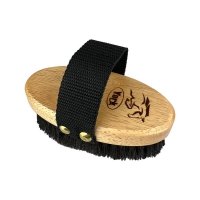 Szczotka Woody junior drewniana z końskim włosiem 