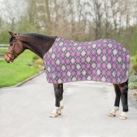 Derka Dalia polarowa szaro różowa 