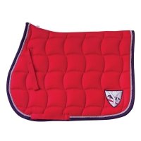 Czaprak Neo ujeżdżeniowy Full czerwony anatomiczny 