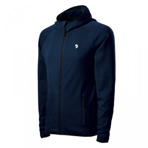 Bluza Lumi męska z kapturem granatowa