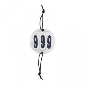 Numerki startowe okrągłe 3-cyfrowe