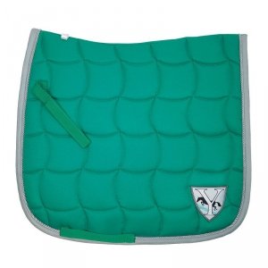 Czaprak Neo ujeżdżeniowy, anatomiczny, kolor pepper green