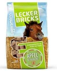 Lecker Bricks Apfel Getreidefrei smaczki jabłkowe