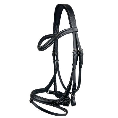 Tranzelka Anatomic czarna skórzana