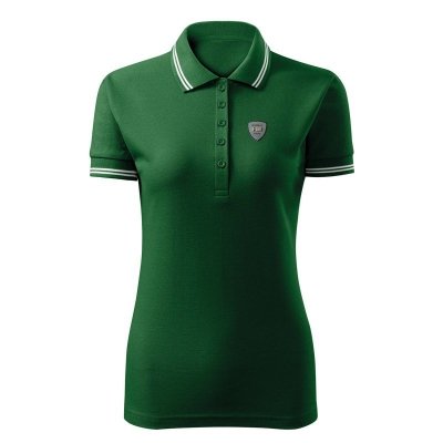 Koszulka polo damska zielona Sport Focus
