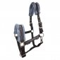 Kantar Horse Star czarny z futrem 