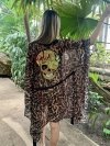 Kimono Safari Gold Skull Short
