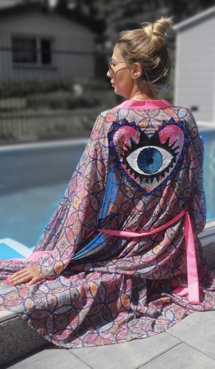 Kimono Polly Pink Heart