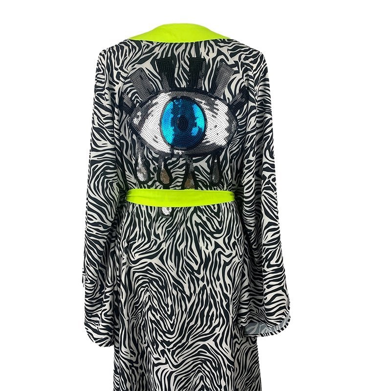 Kimono Zebra Crying Eye Classic