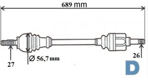 Neu Autoteile T6114