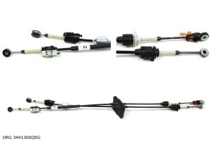 ORIGINAL Seilzug Schaltzug Schaltgetriebe RENAULT MASTER III OPEL MOVANO B 2010- , 3441300Q0G , 349352849R , 349351730R