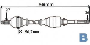 Neu Autoteile T6115