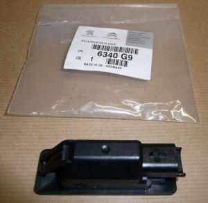 Original Citroen Peugeot C2 C3 307 407 Kennzeichenleuchte 6340G9