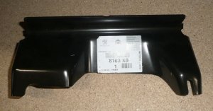 ORIGINAL PEUGEOT CITROEN versenkt Panel Seite Verstärkung , 8103K0
