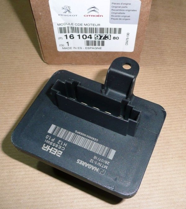ORIGINAL Steuergerät Relais Klima CITROEN PEUGEOT C4 CACTUS 308 II 508 II , 1610497380