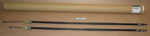 2x ORIGINAL satz L+R Renault Bremsseil Handbremsseil SCENIC II 7701478158